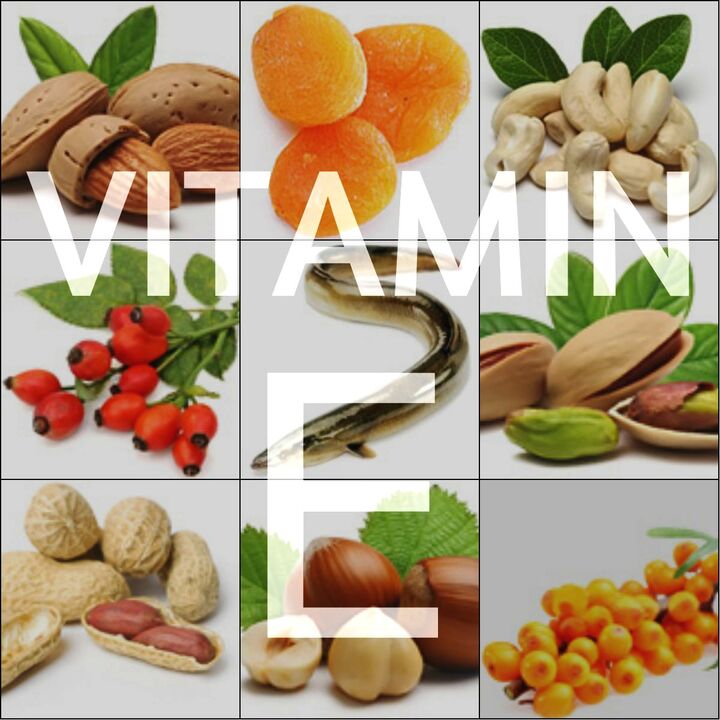 Products containing vitamin E help increase male strength