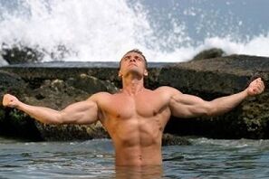 a strong man naturally increased his power