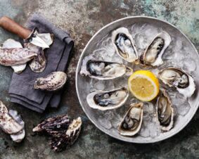 oysters to increase male potency